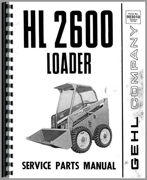 gehl hl 2600|gehl 2600 parts diagram.